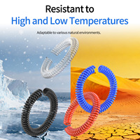 Tuyau flexible en spirale en PU TPU, tuyau pneumatique à ressort, tube de compresseur de frein à air, pièces pneumatiques flexibles de haute qualité L1