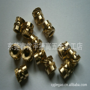 Tuercas de cobre M3 M4 M5 con rosca completa, material H59, mecanizadas por CNC, métricas, rosca derecha, cuerpo soldado, piezas no estándar - Product Image 1