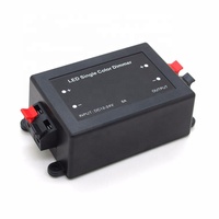 Gradateur LED couleur unique 3 touches RF télécommande sans fil contrôleur LED 12V 24V DC 8A pour bande lumineuse LED corde