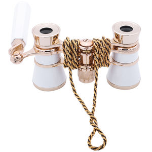 <span class=keywords><strong>Jumelles</strong></span> <span class=keywords><strong>de</strong></span> théâtre rétro antique avec logo personnalisé élégant télescope en métal 3x25 lunettes d'opéra avec poignée - Product Image 3