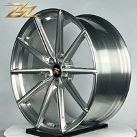 Jantes de voiture en alliage d'aluminium monobloc forgées sur mesure BZ OEM, jantes sport 17 18 19 pouces 5x112 pour Audi SQ5 RS6 RS7 S5 RS5