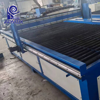 Mesin Pemotong Plasma CNC Gantry Portabel Dengan Kontrol Ketinggian Torch, Sumber Plasma 100A 220V untuk Logam Baja
