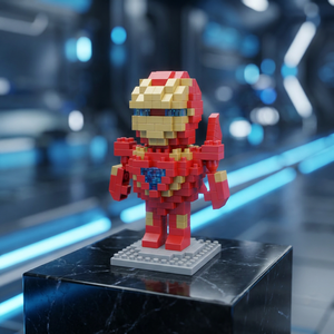Ventes chaudes Jouets éducatifs pour enfants Modèle <span class=keywords><strong>Ironman</strong></span> à assembler soi-même Mini blocs de construction - Product Image 1