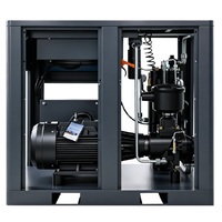 Compresor de Aire de Tornillo de Accionamiento Directo ZAKF, 37KW 50HP, Velocidad Fija, 7-12 Bar, Lubricado con Aceite, Silencioso, Uso Industrial