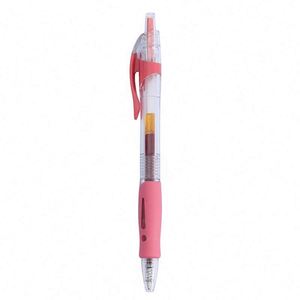 Juego de Bolígrafos de Gel Retráctiles Promocionales con Logotipo Personalizado de Plástico para la Escuela y la Oficina, Escritura Suave en Azul y Rojo - Product Image 3