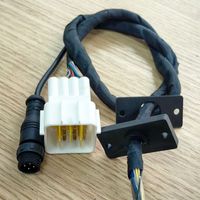 Rangkaian Kabel Harness Kustom dengan Isolasi Nylon/PBT/Karet, Kelas IP66, Kawat Tembaga Berlapis Timah untuk Otomotif, E-bike, dan Elektronik