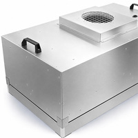 Nouveau Capot à Flux Laminaire FFU Personnalisable avec filtre HEPA H14, Moteur en Cuivre Pur, Faible Bruit pour Salle Blanche