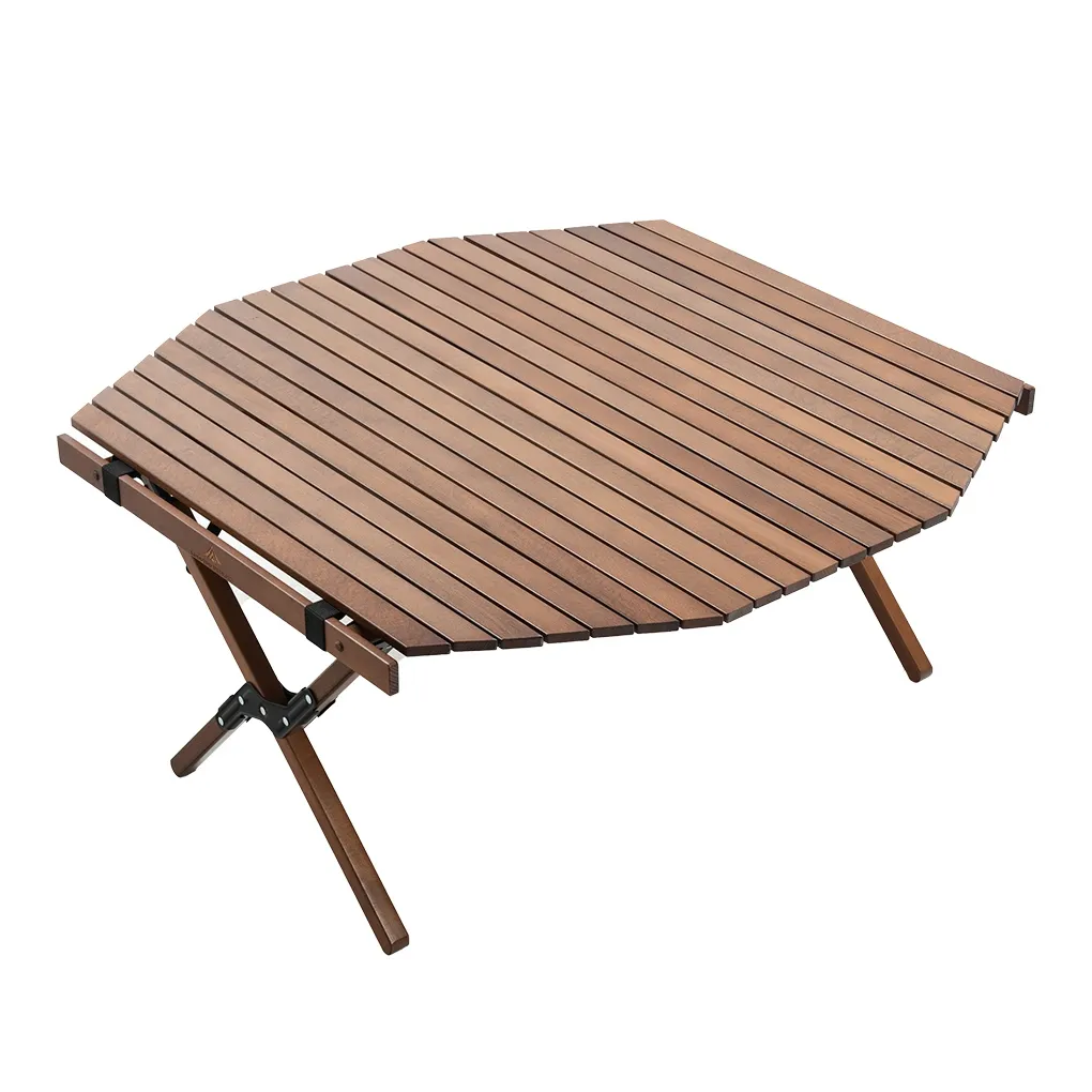 Portable Camping Foldling Ultralight Table Beech Pool Coffee Furniture Outdoor Camping Table For Picnic