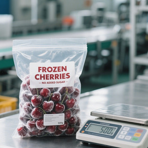 Venta Caliente de Frutas y Verduras Congeladas Chinas IQF, Cerezas Rojas Dulces Enteras Congeladas para el Mercado - Product Image 4