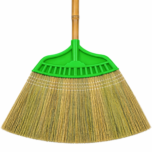 Kelelawar Rayung <b>Broom</b> Bamboo <b>Handle</b> Traditional Indonesia Natural Fiber Cleaning Tool - Product Image 2