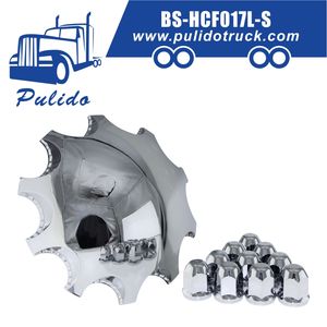 <span class=keywords><strong>Cache</strong></span>-roue d'essieu avant chromé avec caches d'écrous de roue amovibles de 33 mm - Product Image 4