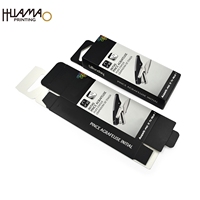 Huamao Printing – Boîte en carton personnalisée avec perforation pour accrochage, impression couleur CMYK, pelliculage brillant ou mat, agrafeuse manuelle pour la vente au détail
