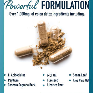 OEM/ODM Capsules de détoxification pour adultes favorisant la digestion, nettoyant le côlon, soutenant le mouvement intestinal, la détoxification, la perte de poids et l'amincissement - Product Image 2