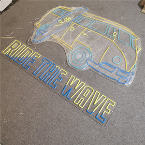 Китайская фабрика, Прямая поставка, акриловые светодиодные неоновые Настенные светильники, Свадебная вечеринка, неоновая вывеска на заказ - Product Image 3