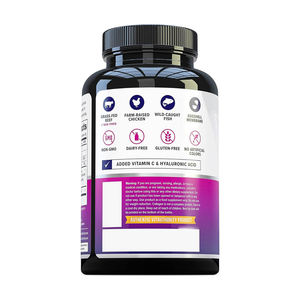 OEM Private Label donne Anti invecchiamento sbiancamento della pelle Multi collagene peptidi capsule integratore con vitamina C e acido ialuronico - Product Image 5