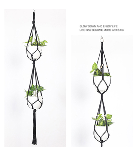 Soportes para Plantas de 42 Pulgadas en Oferta, Hechos a Mano, para Interiores y Exteriores, Soporte Colgante para Macetas, Decoración Moderna para el Hogar Estilo Boho - Product Image 6
