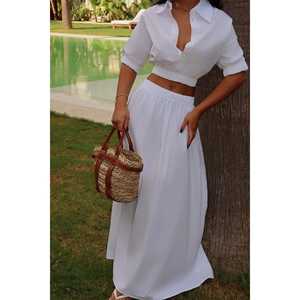 Conjuntos de Traje Blanco para Mujer Neonda, Atuendo Elegante para Equipo - Product Image 5