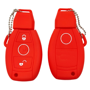 Silicone chìa khóa xe trường hợp đối với <span class=keywords><strong>Mercedes</strong></span>-Benz GLA-Class & glk300 điều khiển từ xa <span class=keywords><strong>2</strong></span>-nút chìa khóa xe Bìa món quà mới lạ - Product Image 4