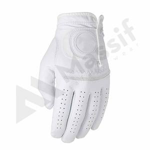 2025 gants de golf en cuir de mouton et de couleur avec logo personnalisé les plus vendus - Product Image 1
