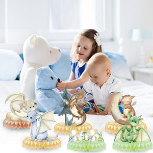 <span class=keywords><strong>Dinosaure</strong></span> <span class=keywords><strong>Anniversaire</strong></span> Nid D'abeille Décoration Baby Shower Fête D'<span class=keywords><strong>anniversaire</strong></span> Décoration Nid D'abeille <span class=keywords><strong>Table</strong></span> Papier Nid D'abeille Décoration - Product Image 5