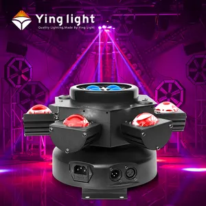6 occhi RGB rotante Laser luce del palcoscenico per Dj discoteca Night Club KTV Bar