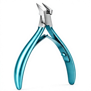 Alicates Profesionales para Cutículas de Acero Inoxidable Forjado en Alemania, Alicates de Precisión para Uñas Encarnadas para Técnicos de Uñas - Product Image 1