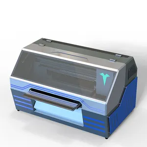 Small flat UV printer acrylic game animation metal card keychain Coke can light painting tattoo printing machine