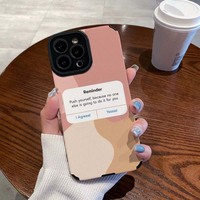 Coque de téléphone portable en cuir TPU souple avec impression colorée et motif élégant pour iPhone 17 8 X Xr Xs 11 12 13 14 15 16 Pro