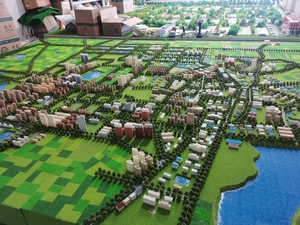 Modelo Moderno de Planificación Micro-Urbana con Plástico ABS, Color Personalizable y Soluciones de Diseño 3D para Aplicaciones Inmobiliarias y de Parques - Product Image 2