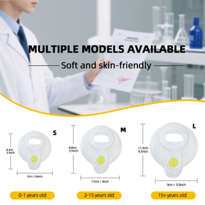 Masque d'anesthésie en silicone de qualité médicale, chambre d'aérosol pour adultes et enfants - Product Image 4