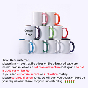 Tasse en céramique à café en céramique Artistic Premium 11 15 oz <span class=keywords><strong>avec</strong></span> boîte-cadeau imprimée de manière créative Photo de logo personnalisable peinte à la main - Product Image 4