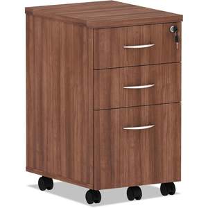 Archivador Móvil Alera Valencia Series con 3 Cajones, Acabado Nogal, 15.88 x 20.5 x 15.88, para Uso en Oficina - Product Image 2