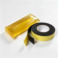 JCXC 8605E Bloc d'adhésif thermofusible jaune fabriqué en Chine, colle sensible à la pression, ruban adhésif en mousse, adhésif industriel, stock brut
