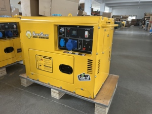 Groupe électrogène diesel super silencieux Jintai - 10KW/12KVA, démarrage automatique, fonctionnement en veille avec cabine insonorisée pour usage industriel - Product Image 5