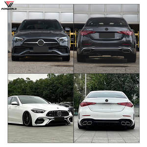 Manufacturing Source Pare-chocs avant Pare-chocs arrière Lampe de capot Jupe latérale pour Mercedes Benz <span class=keywords><strong>Classe</strong></span> <span class=keywords><strong>C</strong></span> W206 <span class=keywords><strong>2022</strong></span> + à <span class=keywords><strong>AMG</strong></span> C63 - Product Image 2