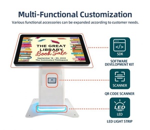 Kiosco de Pago de Autoservicio para Supermercados, Bibliotecas y Cafeterías, con Impresora de Recibos de Efectivo y Monedas, Kiosco de Pedidos Automatizados - Product Image 5