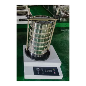 उच्च परिशुद्धता स्टेनलेस स्टील प्रयोगशाला परीक्षण उपकरण अशुद्धता हटाने वाइब्रेटिंग सीव शेकर विद्युत चुम्बकीय परीक्षण - Product Image 5