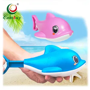 Shower game mini dolphins cannon bath water gun children