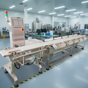 Báscula Automática de Cinta Transportadora para Clasificación y Pesaje, Diseño Impermeable para la Industria Pesquera, Precisión de 0.1g, Verificador de Peso - Product Image 3