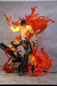 Figura Gigante <span class=keywords><strong>de</strong></span> PVC <span class=keywords><strong>de</strong></span> 50CM con Luz, Estatua <span class=keywords><strong>de</strong></span> Ace, <span class=keywords><strong>Dios</strong></span> del Fuego, Escena <span class=keywords><strong>de</strong></span> GK Singularity Toy en Caja, Edades 12+ - Product Image 6