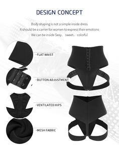 Mutandine di shapewear del corpo delle signore di shaper del bady shaper del corpo delle signore di vendita calda di dropshipping fajas butlifter a vita alta - Product Image 3