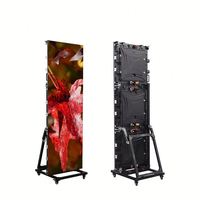 Pantalla LED Digital Portátil para Interiores, Reproductor de Póster, 1920x640mm, Soporte de Gabinete, Garantía de 5 Años, Brillo de 2500cd/800nits