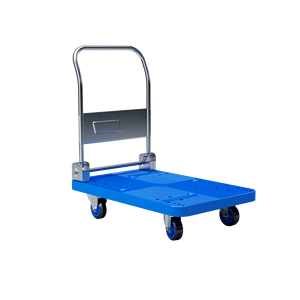 Carretilla de Mano Resistente, Plataforma de Transporte para Almacén, Carretilla de 4 Ruedas - Product Image 4