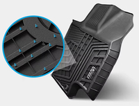 Alfombrillas de Coche de Lujo, Inodoras, de TPE, para Todo Clima, 3D, Ajuste Personalizado, Antideslizantes, Ecológicas, Juego Completo de Alta Calidad para MAZDA