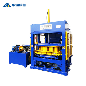 QT4-15 Type Semi-automatic <strong>Concrete</strong> <strong>Block</strong> Molding Machine - Product Image 3