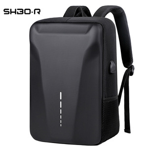 Sh30r Hard Shell Business <b>Backpack</b> 20-35L Anti-Theft Laptop Bag For Men Women Travel Work Use - Product Image 1