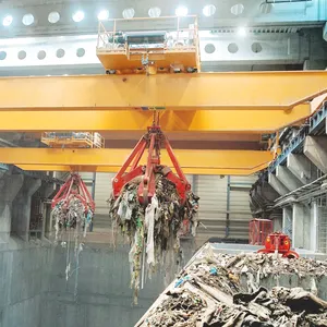 Harga pabrik penanganan bahan ambil 5 ton 16 ton overhead beam crane