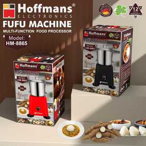 Procesador de Alimentos Multifunción Hoffmans HM-8865 de 10L y 1800W, Máquina para Triturar Ñame con Cuchilla de 4 Hojas y Base con Ventosa, Original Hoffm - Product Image 4