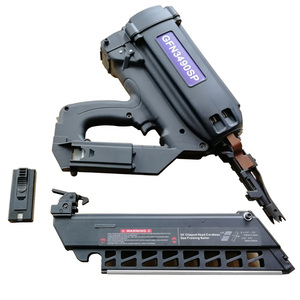 Clavadora industrial <span class=keywords><strong>de</strong></span> 34 grados para enmarcar gas, <span class=keywords><strong>pistola</strong></span> <span class=keywords><strong>de</strong></span> <span class=keywords><strong>clavos</strong></span> alimentada por <span class=keywords><strong>batería</strong></span> - Product Image 3