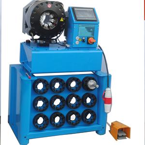 HF51 Automatic Multifunction and Flexible Hydraulic Fire Hose Crimping Machine / Rubber <strong>Compression</strong> <strong>Molding</strong> - Product Image 1